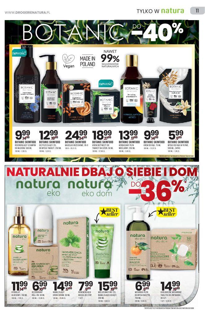 Gazetka promocyjna Drogerie Natura do 12/01/2022 str.11