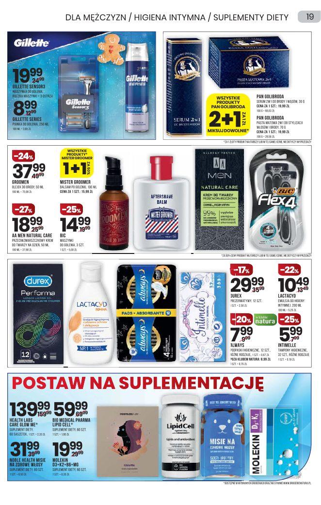 Gazetka promocyjna Drogerie Natura do 29/12/2021 str.19