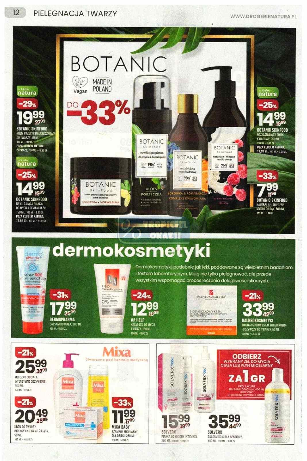 Gazetka promocyjna Drogerie Natura do 25/08/2021 str.12