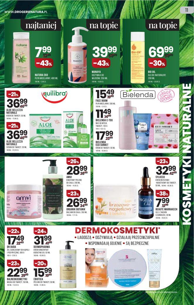 Gazetka promocyjna Drogerie Natura do 08/09/2021 str.11