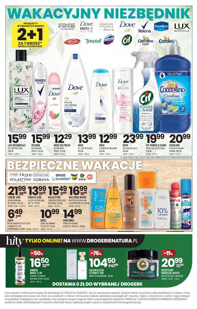 Gazetka promocyjna Drogerie Natura do 30/06/2021 str.16