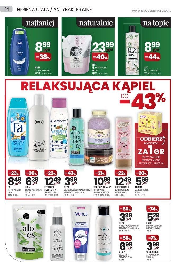 Gazetka promocyjna Drogerie Natura do 12/01/2022 str.14