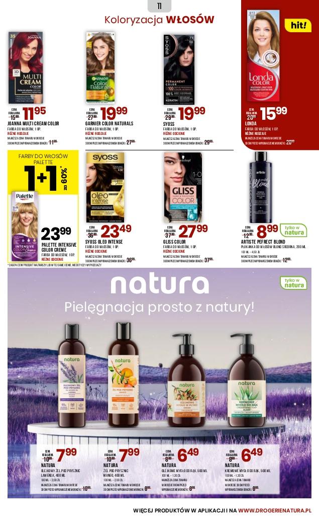 Gazetka promocyjna Drogerie Natura do 02/09/2025 str.11