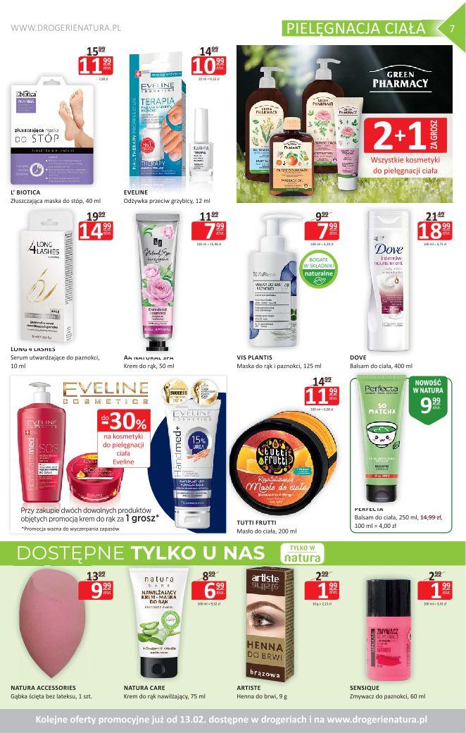 Gazetka promocyjna Drogerie Natura do 12/02/2020 str.7