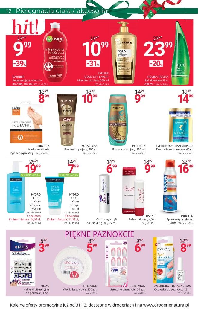 Gazetka promocyjna Drogerie Natura do 30/12/2020 str.12