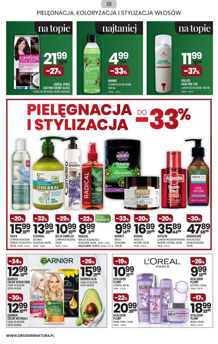 Gazetka promocyjna Drogerie Natura do 30/03/2022 str.19