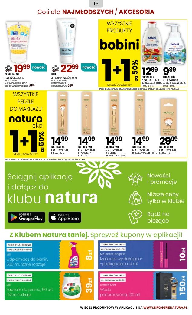 Gazetka promocyjna Drogerie Natura do 02/09/2025 str.15