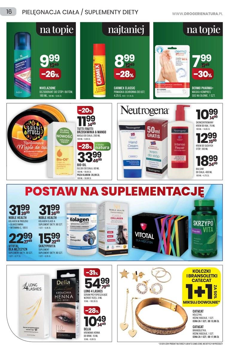 Gazetka promocyjna Drogerie Natura do 23/02/2022 str.16