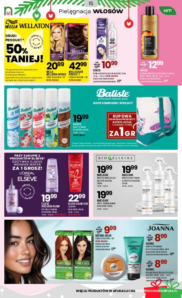 Gazetka promocyjna Drogerie Natura do 28/12/2025 str.15