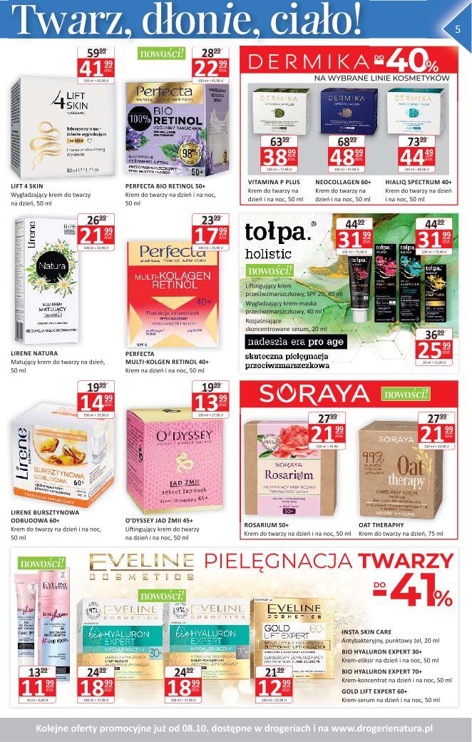 Gazetka promocyjna Drogerie Natura do 07/10/2020 str.5