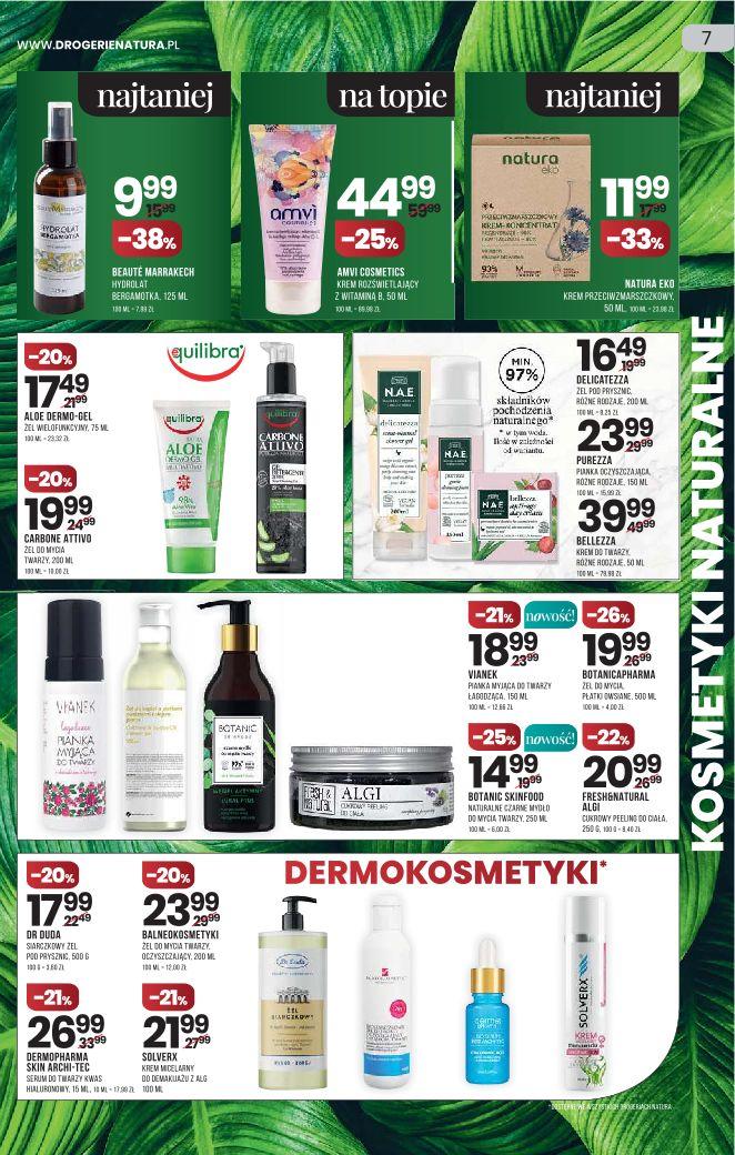 Gazetka promocyjna Drogerie Natura do 11/08/2021 str.7