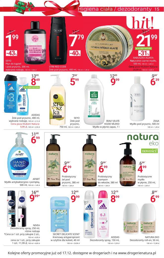 Gazetka promocyjna Drogerie Natura do 16/12/2020 str.15