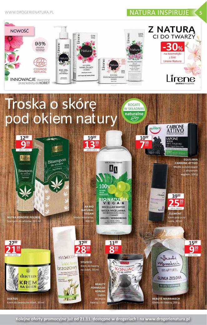 Gazetka promocyjna Drogerie Natura do 20/11/2019 str.4