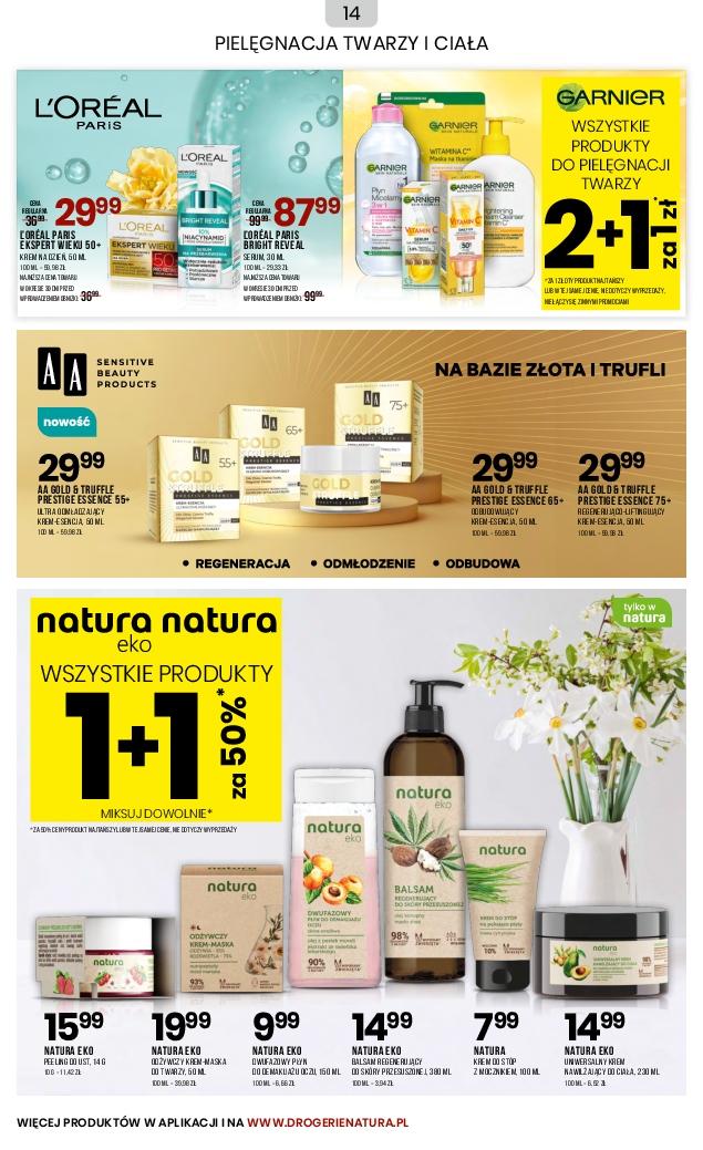 Gazetka promocyjna Drogerie Natura do 03/10/2024 str.14