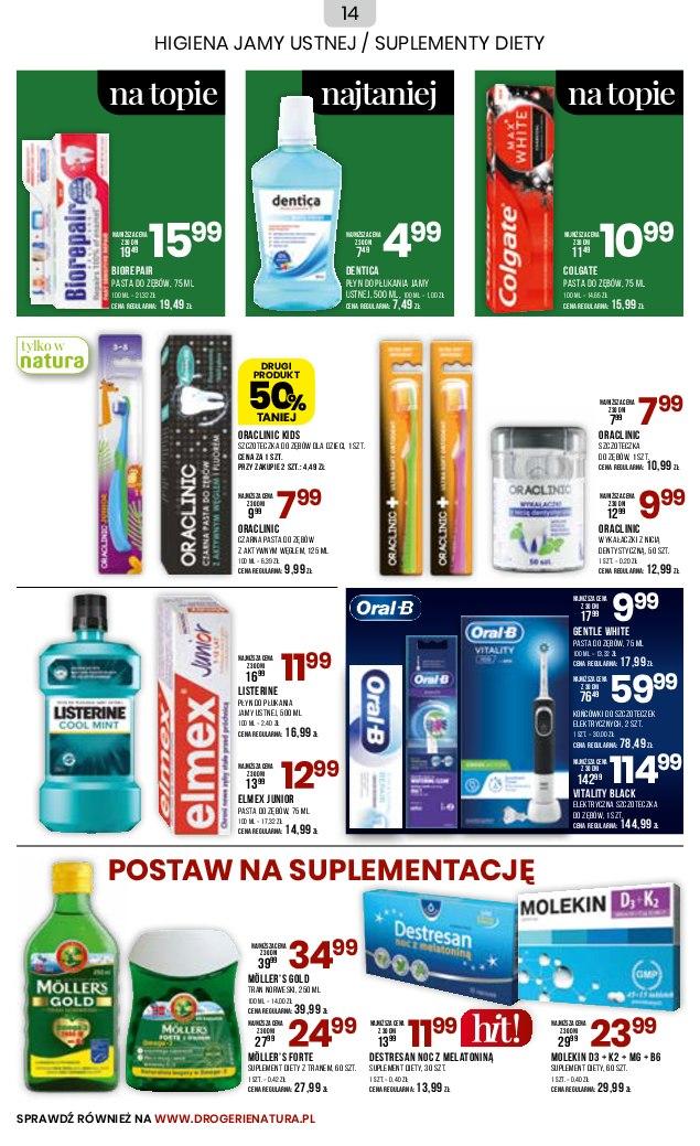 Gazetka promocyjna Drogerie Natura do 31/01/2023 str.14