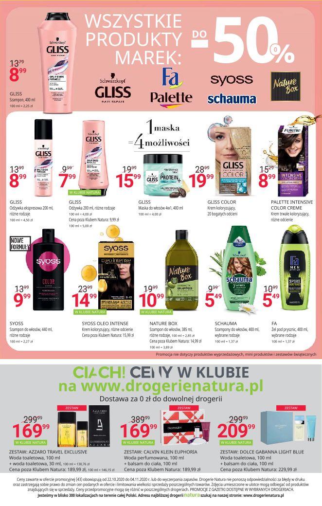 Gazetka promocyjna Drogerie Natura do 04/11/2020 str.16