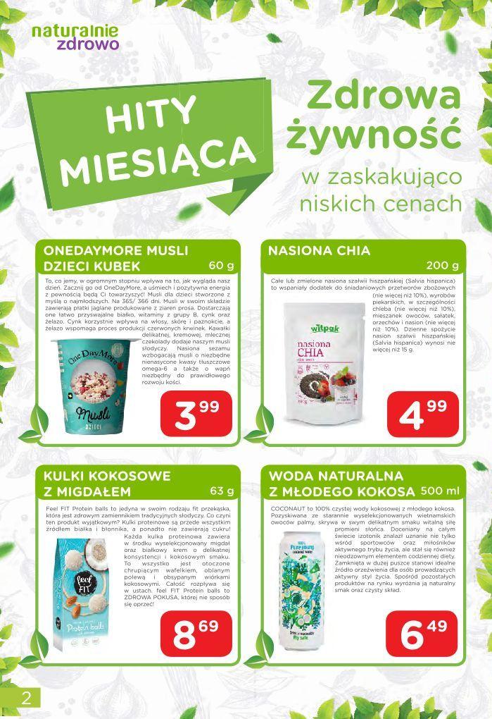 Gazetka promocyjna Drogerie Natura do 31/08/2019 str.1