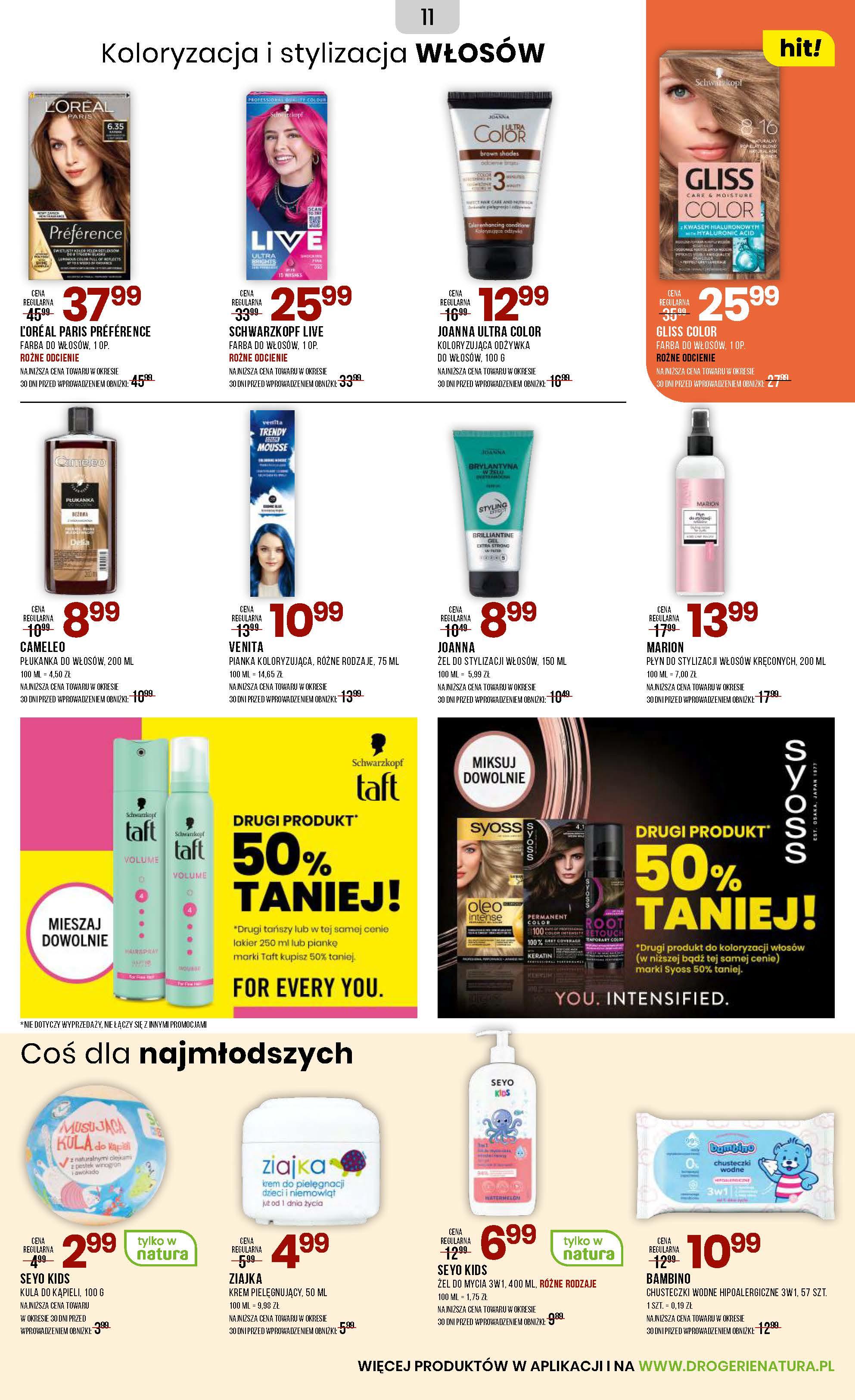 Gazetka promocyjna Drogerie Natura do 02/10/2025 str.11