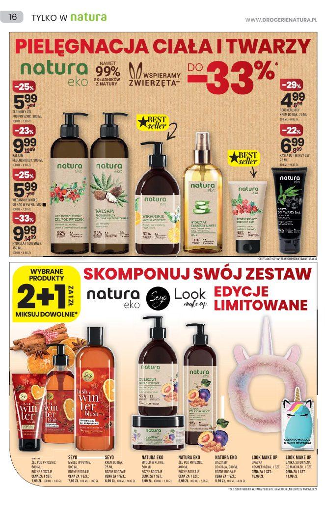 Gazetka promocyjna Drogerie Natura do 01/12/2021 str.16