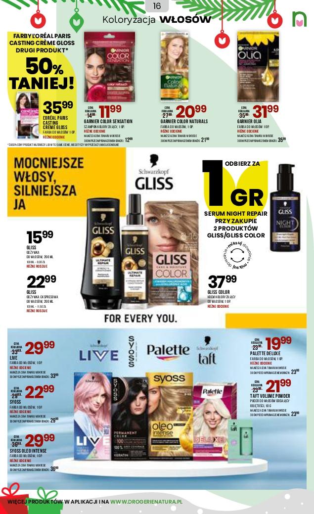 Gazetka promocyjna Drogerie Natura do 28/12/2025 str.16
