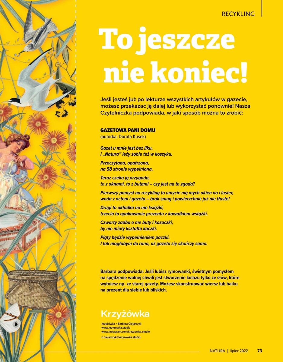 Gazetka promocyjna Drogerie Natura do 31/07/2022 str.73