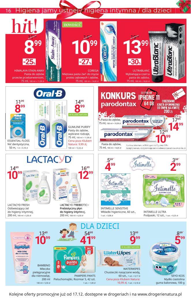 Gazetka promocyjna Drogerie Natura do 16/12/2020 str.16