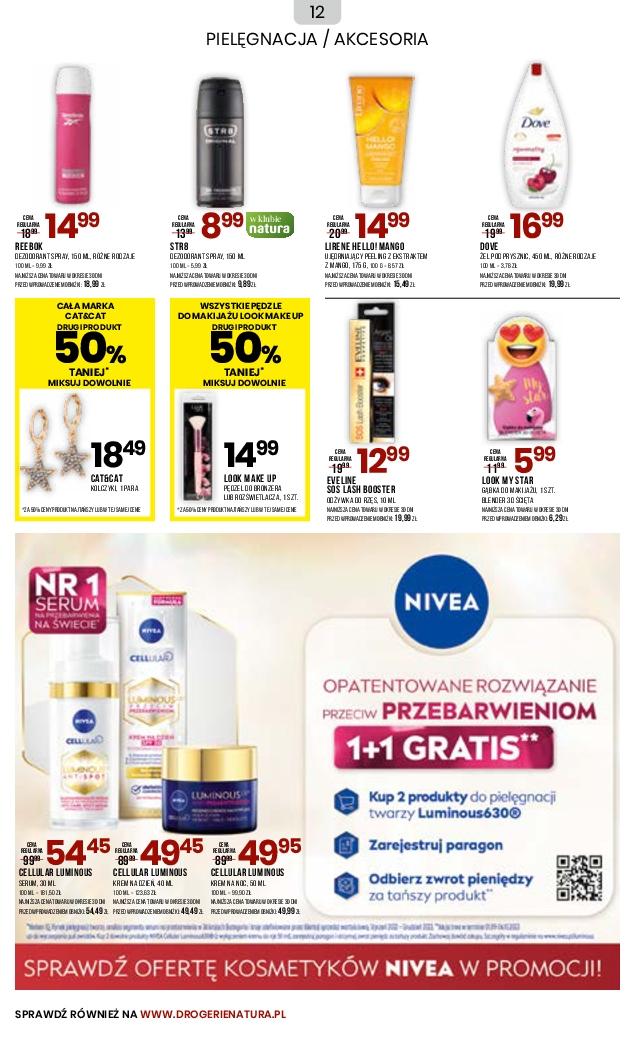 Gazetka promocyjna Drogerie Natura do 02/10/2023 str.12