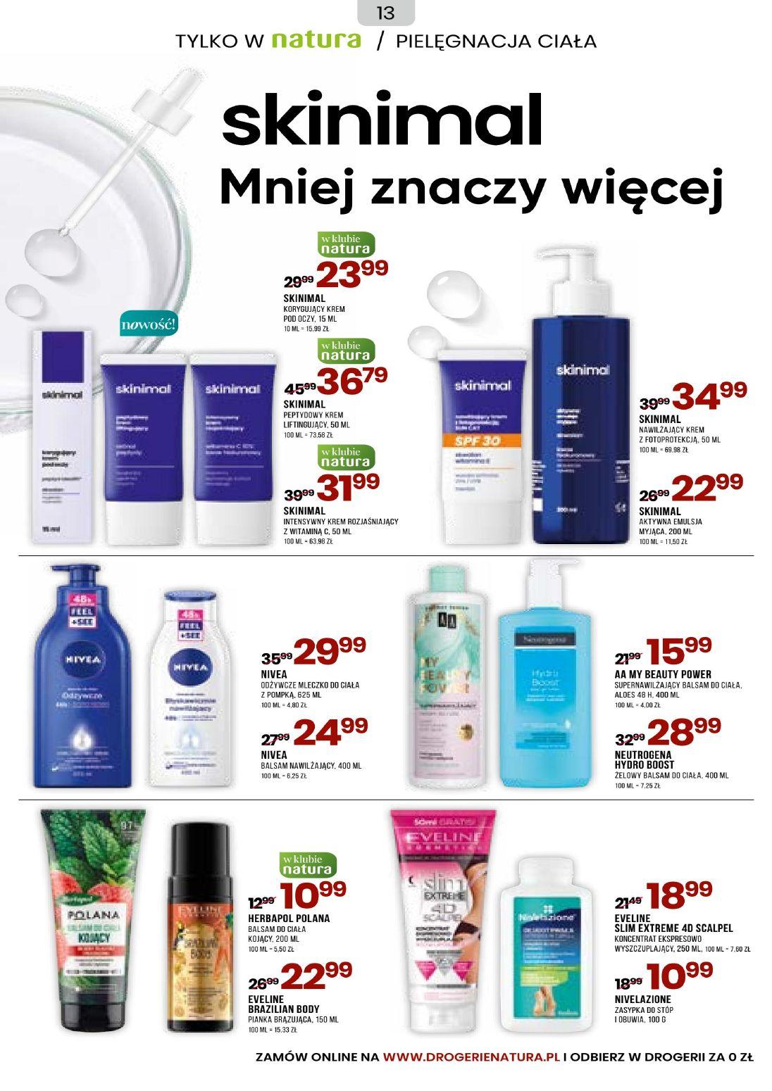 Gazetka promocyjna Drogerie Natura do 30/11/2022 str.13