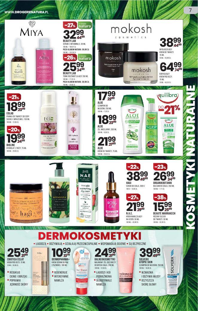 Gazetka promocyjna Drogerie Natura do 20/10/2021 str.7