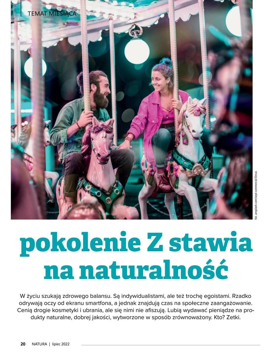 Gazetka promocyjna Drogerie Natura do 31/07/2022 str.20