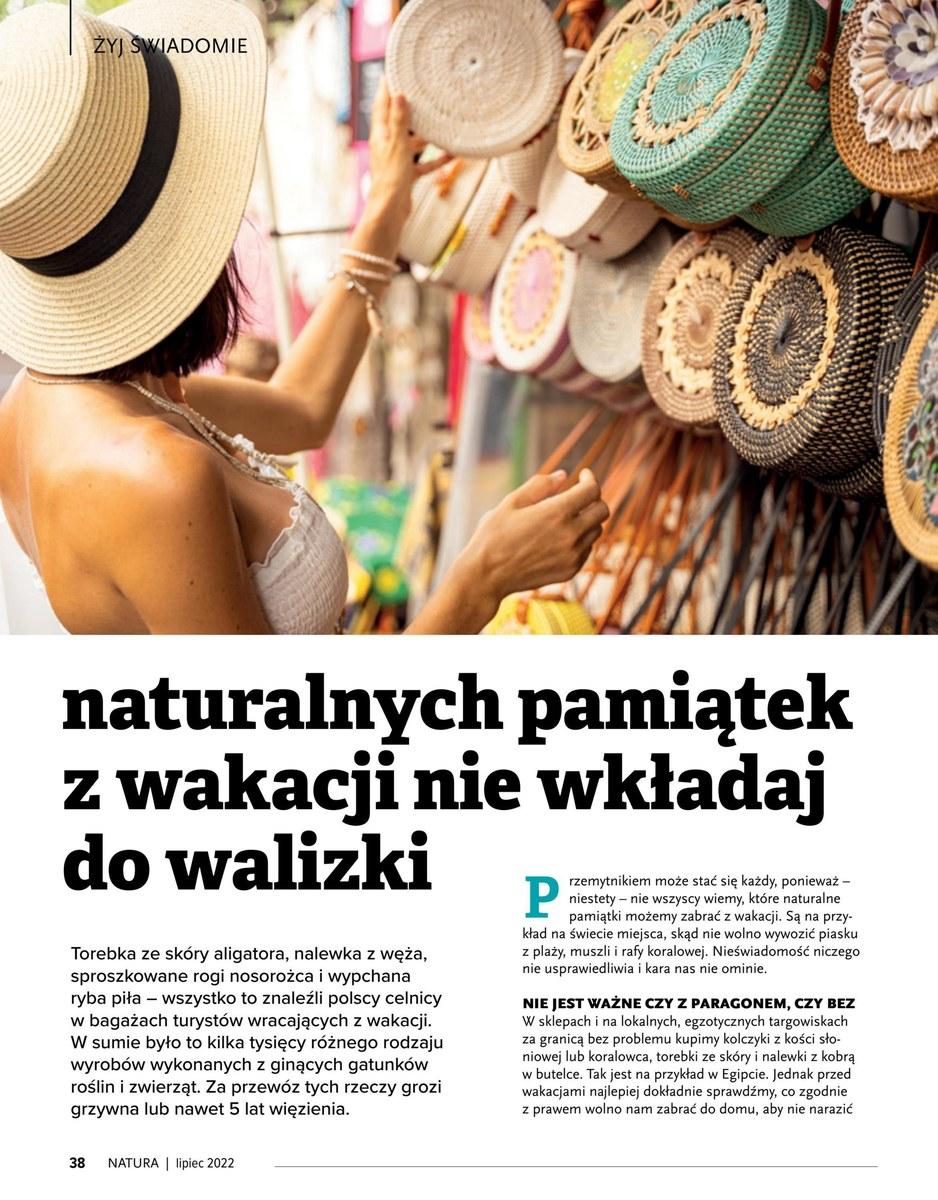 Gazetka promocyjna Drogerie Natura do 31/07/2022 str.38