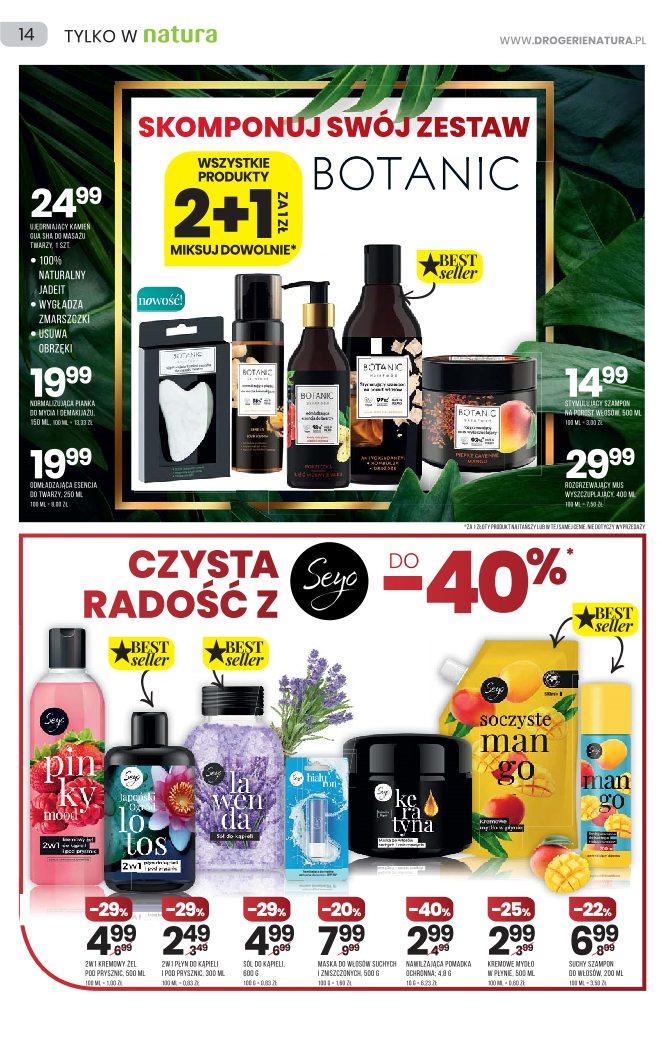 Gazetka promocyjna Drogerie Natura do 01/12/2021 str.14