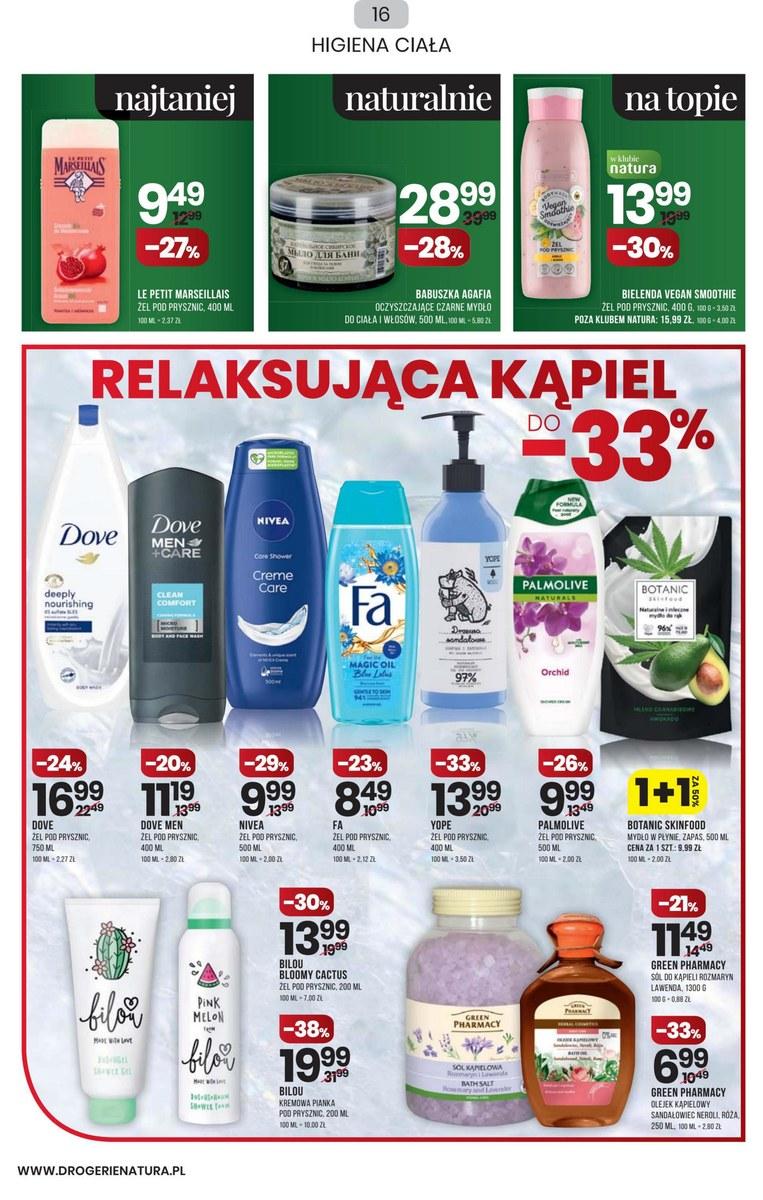 Gazetka promocyjna Drogerie Natura do 09/02/2022 str.16