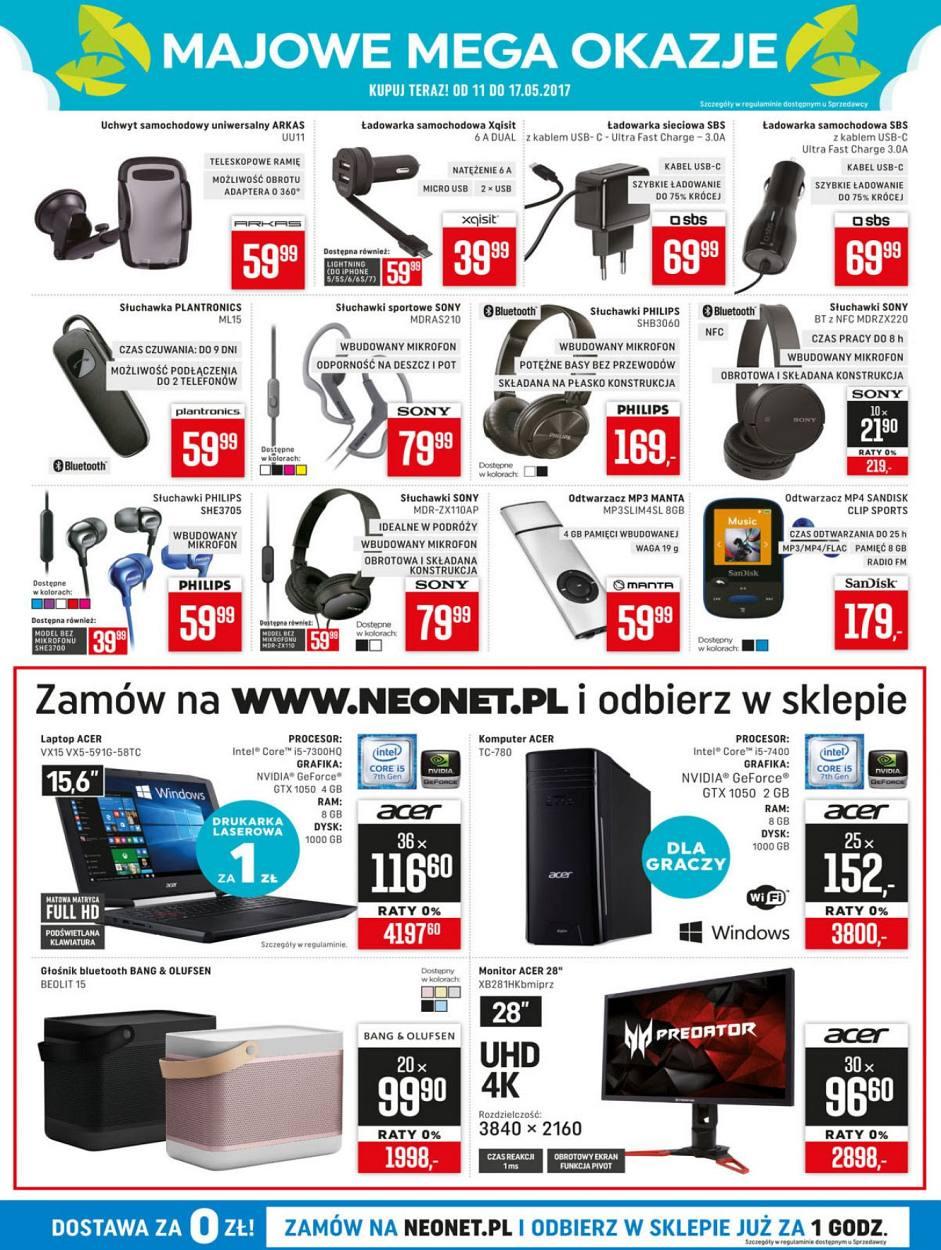 Gazetka promocyjna Neonet do 17/05/2017 str.5