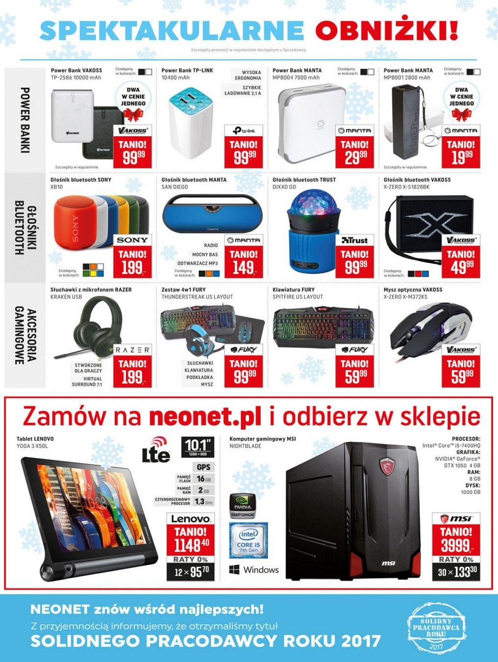 Gazetka promocyjna Neonet do 13/12/2017 str.14