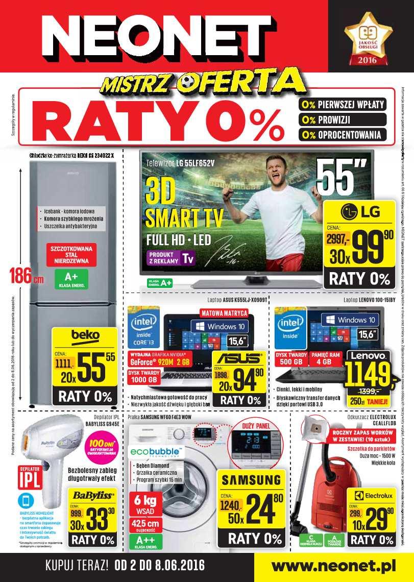 Gazetka promocyjna Neonet do 08/06/2016 str.20