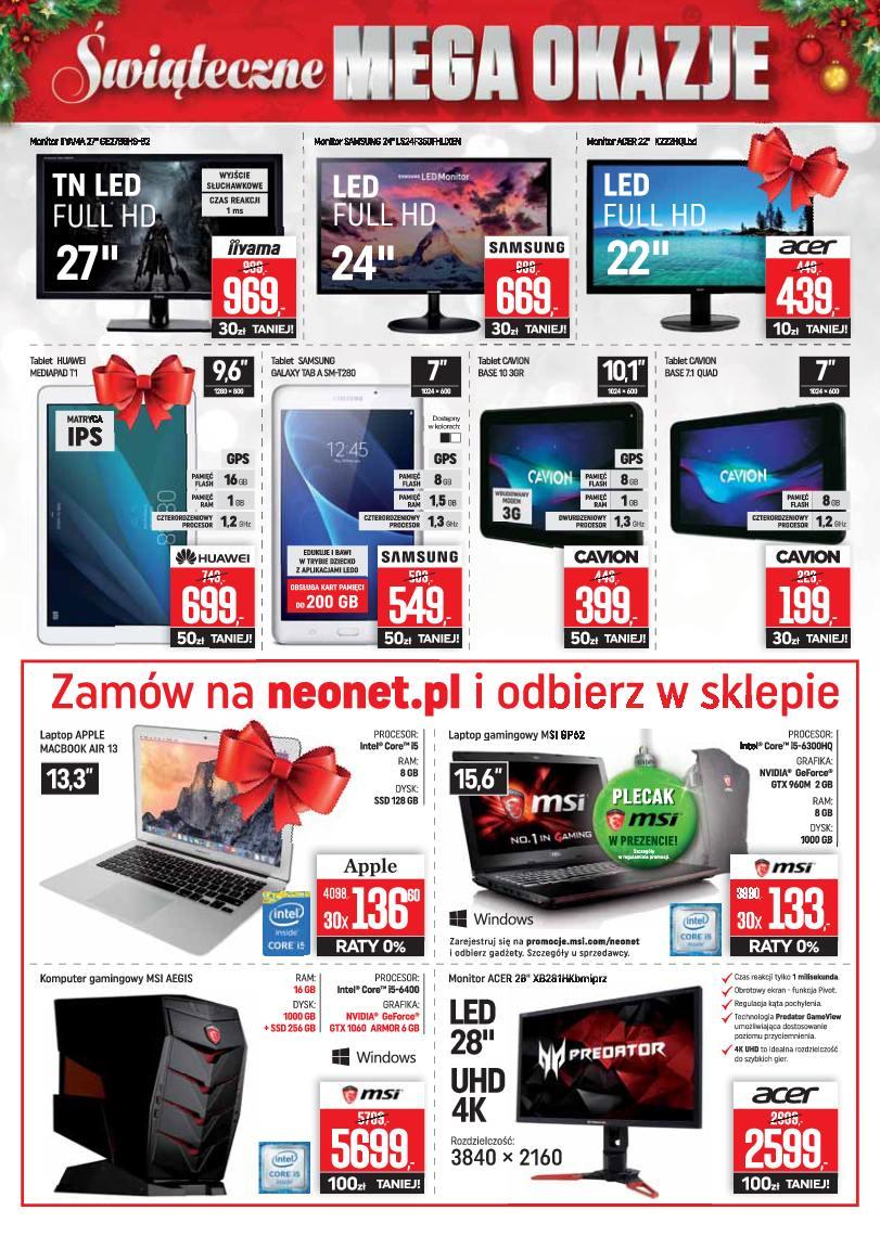 Gazetka promocyjna Neonet do 07/12/2016 str.9