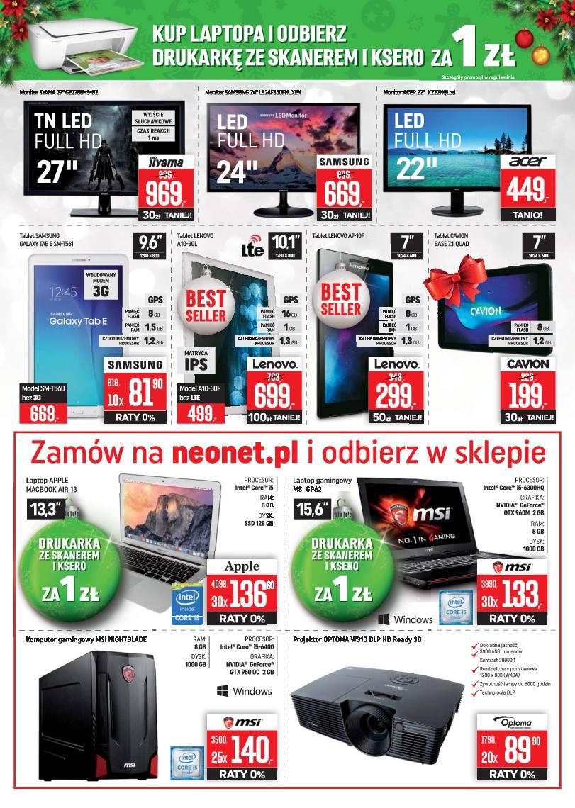 Gazetka promocyjna Neonet do 14/12/2016 str.13