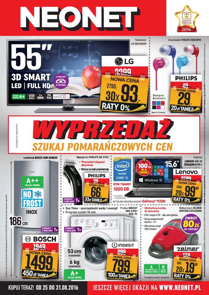 Gazetka promocyjna Neonet do 31/08/2016 str.24