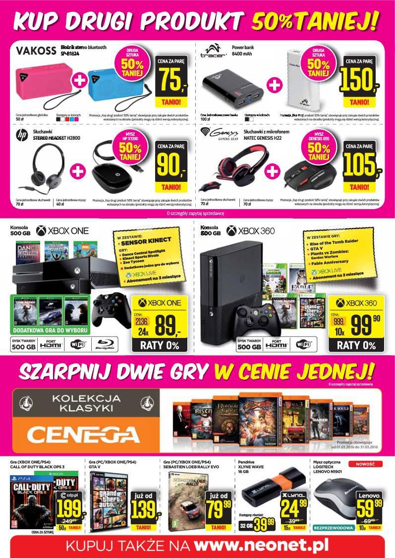 Gazetka promocyjna Neonet do 30/03/2016 str.10