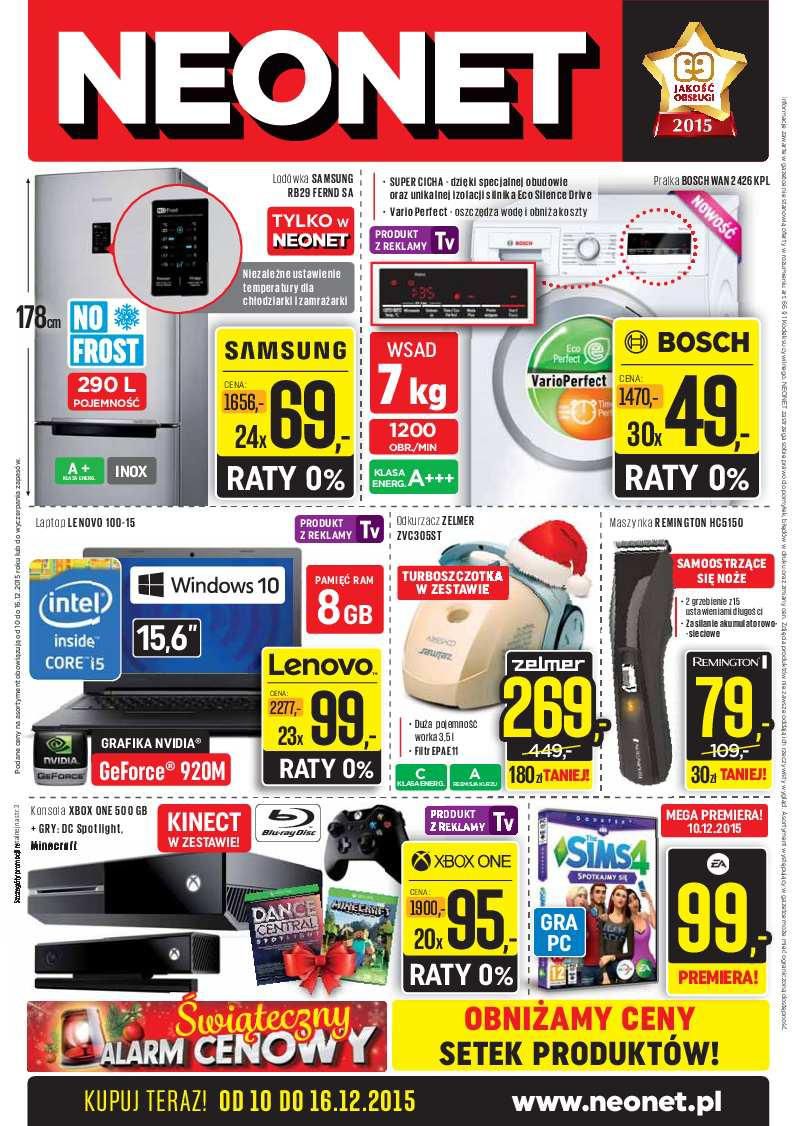 Gazetka promocyjna Neonet do 16/12/2015 str.24