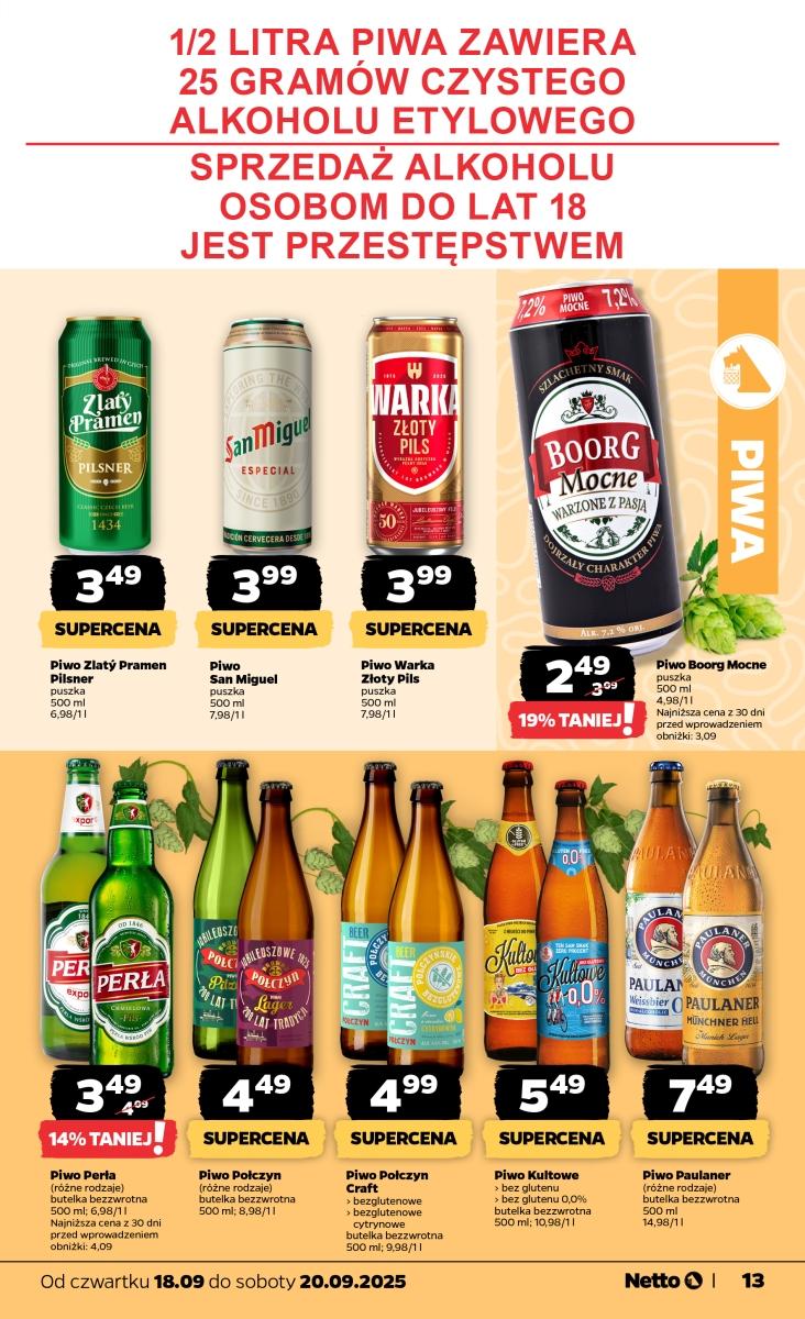 Gazetka promocyjna Netto do 20/09/2025 str.13