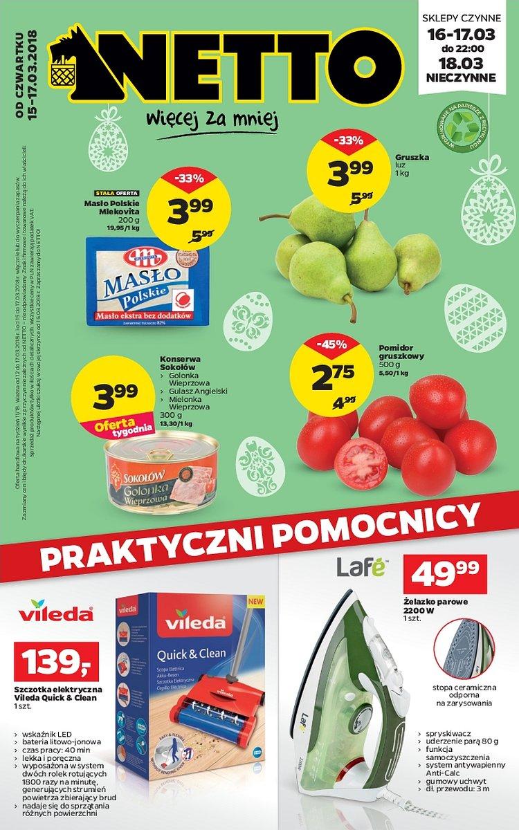 Gazetka promocyjna Netto do 17/03/2018 str.1