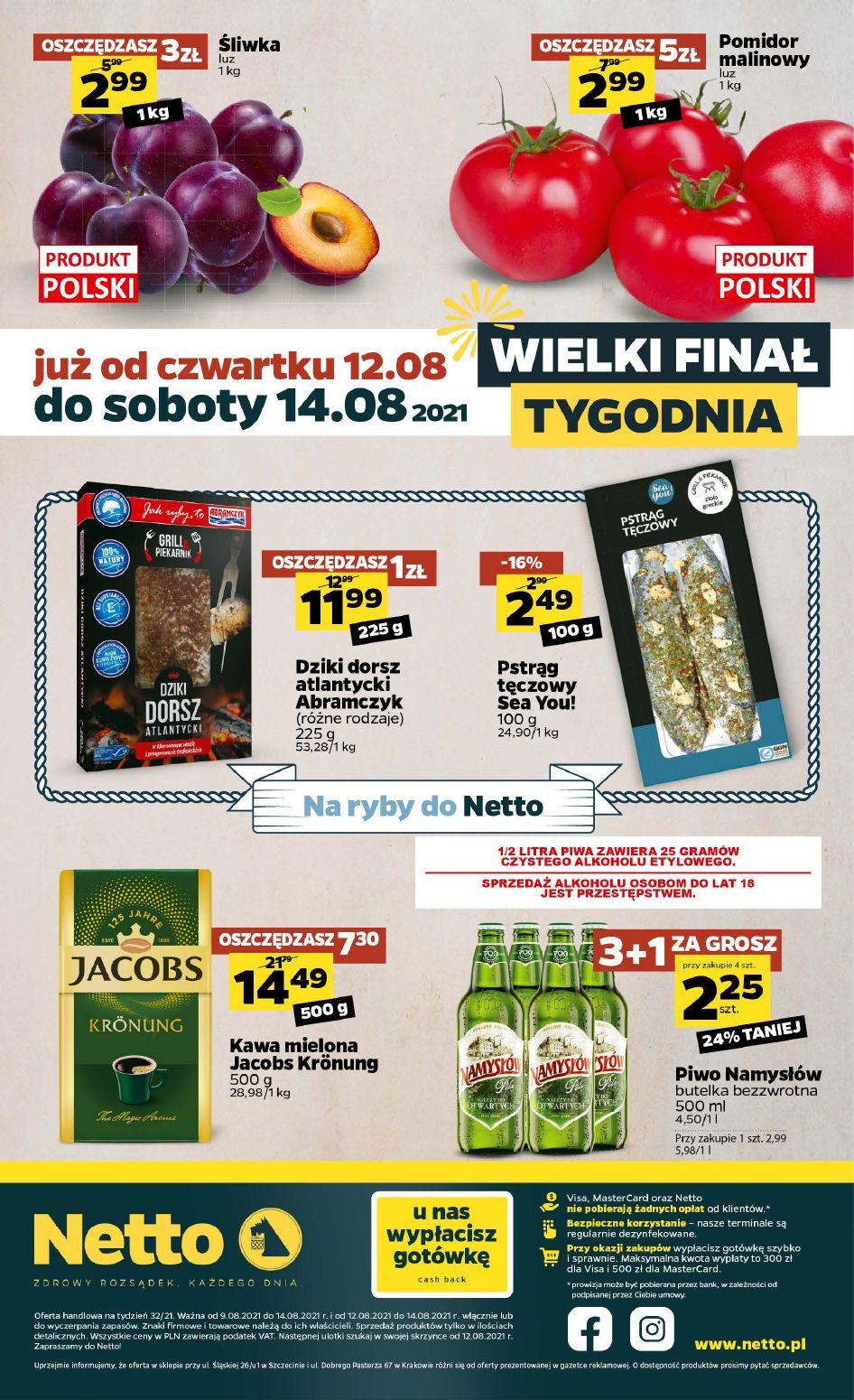 Gazetka promocyjna Netto do 14/08/2021 str.20