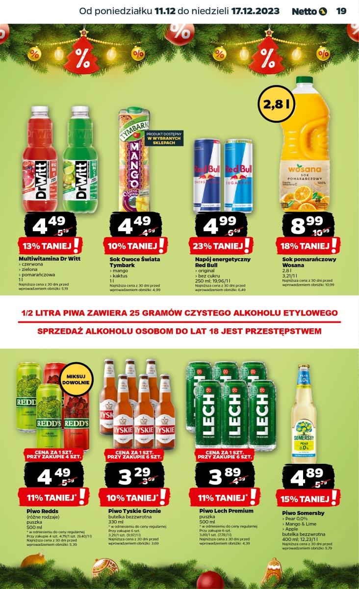 Gazetka promocyjna Netto do 17/12/2023 str.19