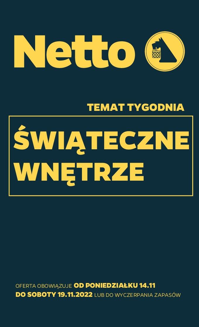 Gazetka promocyjna Netto do 19/11/2022 str.0