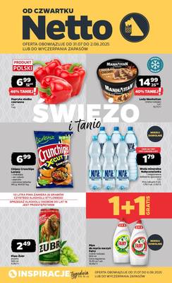 Netto gazetka - od 31/07/2025 do 02/08/2025