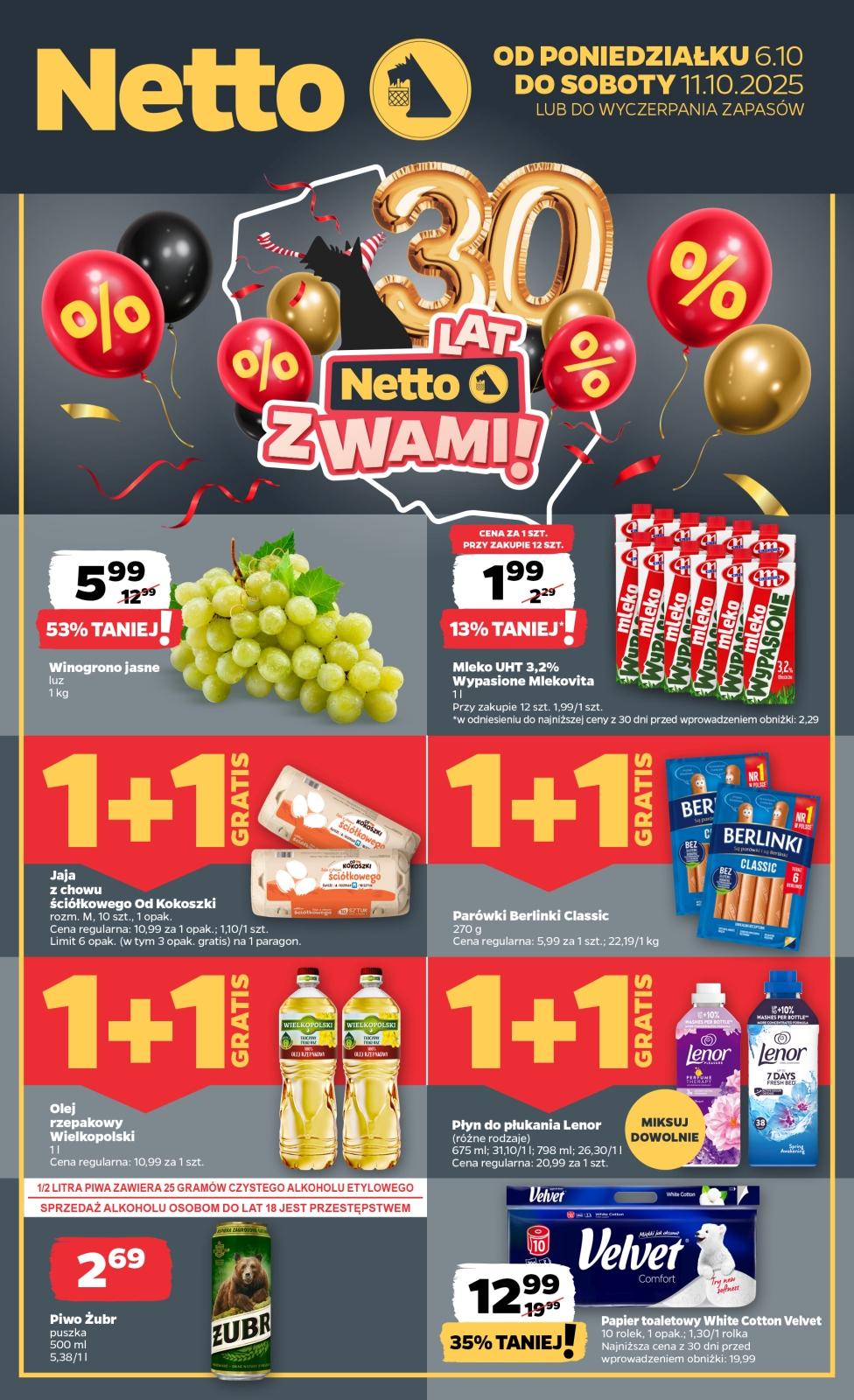 Gazetka promocyjna Netto do 11/10/2025 str.1