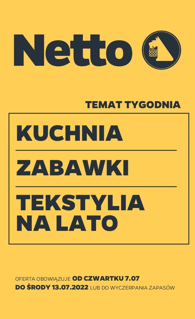 Gazetka promocyjna Netto do 13/07/2022 str.1