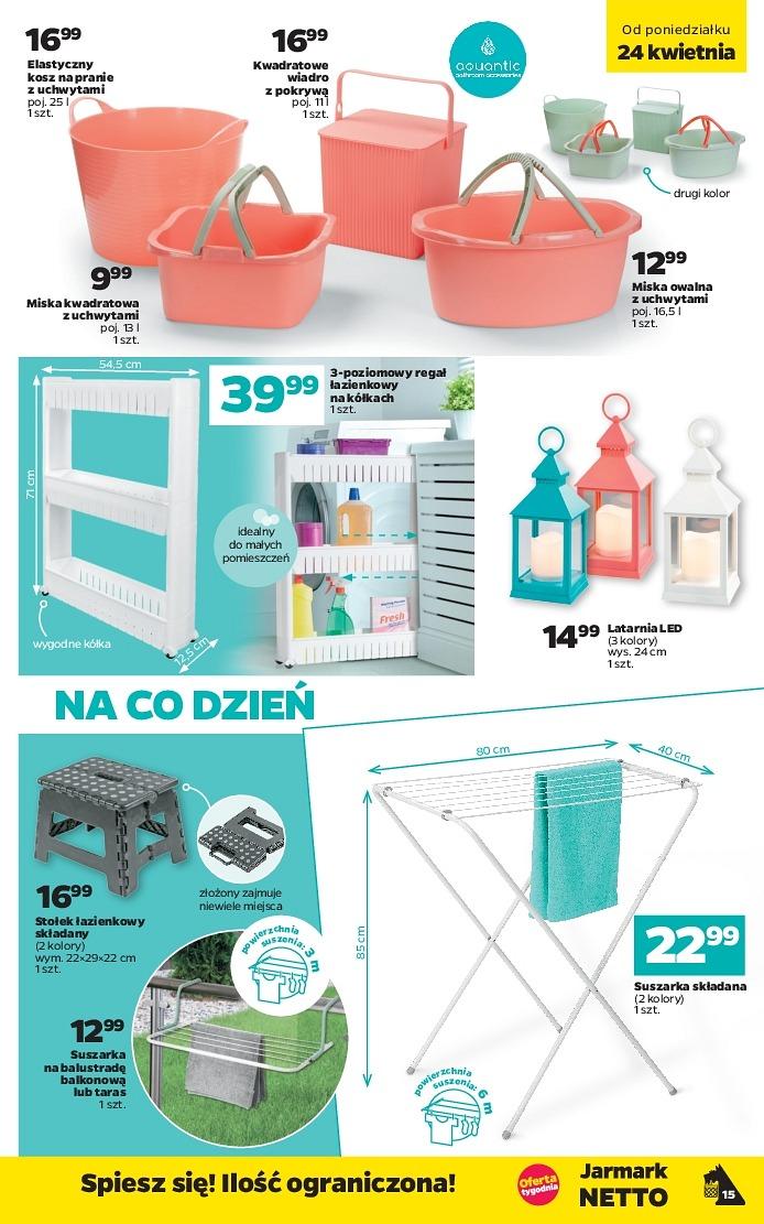 Gazetka promocyjna Netto do 30/04/2017 str.15